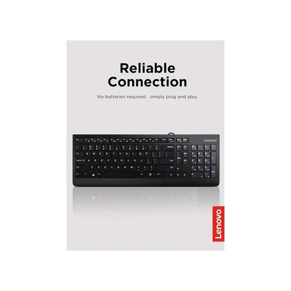 კლავიატურა Lenovo 300 USB Keyboard , 3 image - Primestore.ge