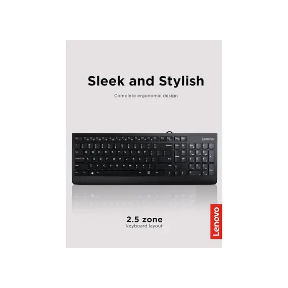 კლავიატურა Lenovo 300 USB Keyboard , 2 image - Primestore.ge