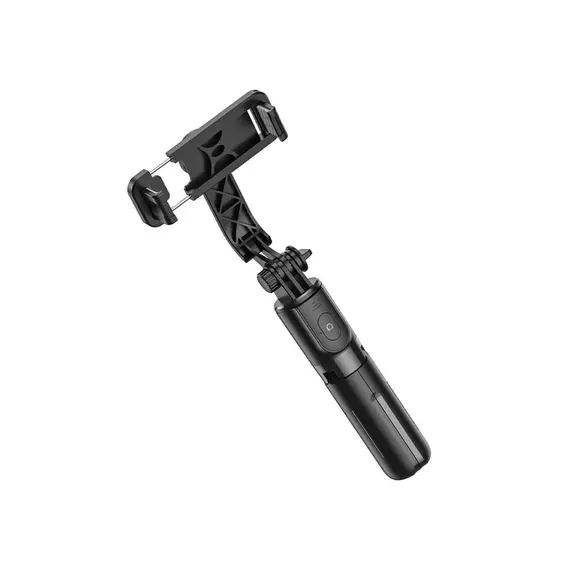 მობილურის სამაგრი Hoco K17 Mini Live wireless selfie stick with Tripod - Black , 2 image - Primestore.ge