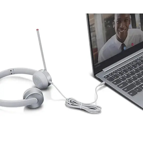 ყურსასმენი Lenovo 100 Stereo Analogue Headset (GXD1E71386) , 2 image - Primestore.ge