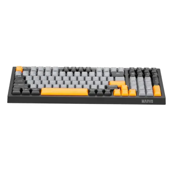 კლავიატურა MARVO K638B Soldat S50B wired keyboard , 2 image - Primestore.ge