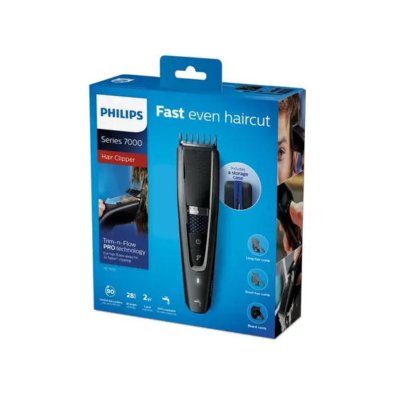 წვერსაპარსი და თმის საკრეჭი PHILIPS HC7650/15 , 8 image - Primestore.ge