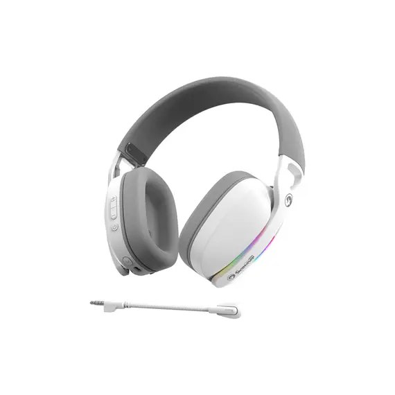 Headphone MARVO HG9086W Wireless Headset - White, 2 image