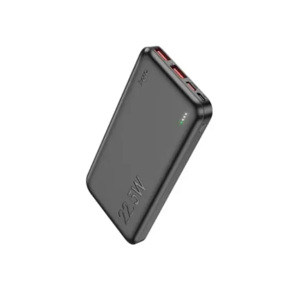 პორტატული დამტენი Hoco Power Bank DB55 Connection 22.5W (10000mAh) Black  - Primestore.ge