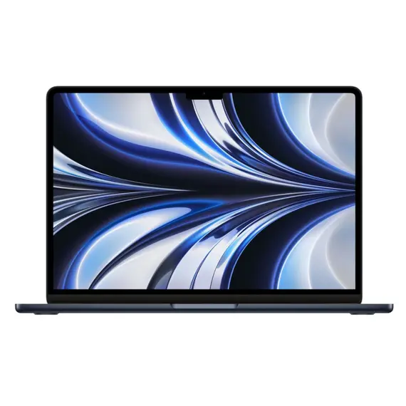 ნოუთბუქი Apple MacBook Air 13" M2 8-core CPU and 8-core GPU (16GB/256GB) - Midnight  - Primestore.ge