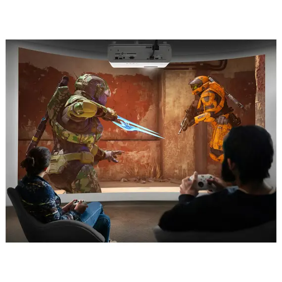 პროექტორი ViewSonic PX749-4K, Projector, DLP, 4K UHD 3840x2160, 4000lm, White , 9 image - Primestore.ge