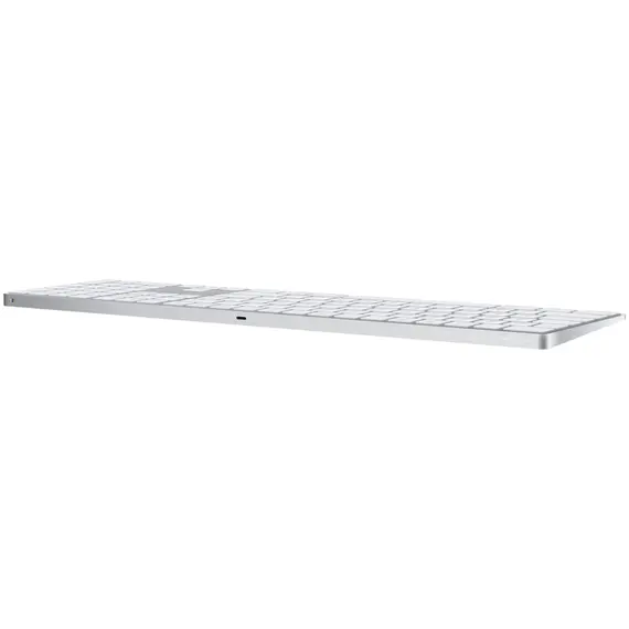 პლანშეტის კლავიატურა Apple Magic Keyboard with Numeric Keypad Wireless Rechargable Silver MQO52LL/A - Primestore.ge