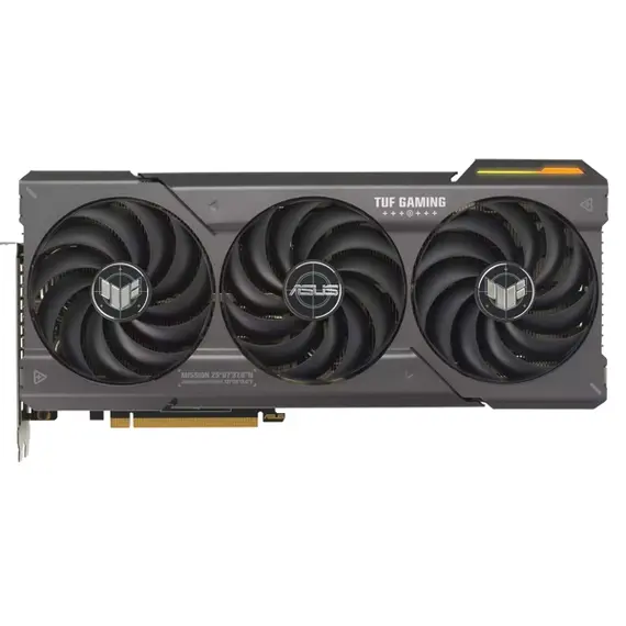 Video card Asus TUF 90YV0JJ0-M0NA00 OC, RX7800 XT, 16GB, 192bit, HDMI, DP, Black, 3 image
