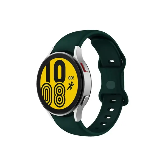 სმარტ საათის სამაჯური For Samsung Galaxy Watch's Silicone Watch Band 20mm - Green , 2 image - Primestore.ge