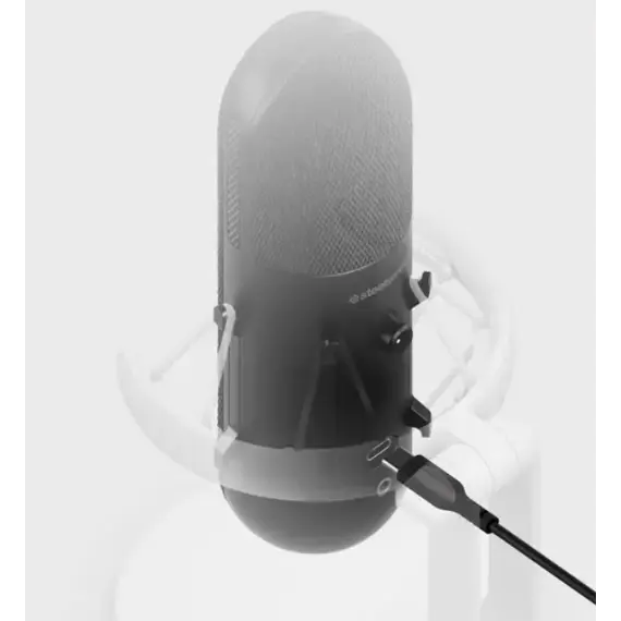 მიკროფონი SteelSeries Gaming microphone Alias Pro, Omni, USB-A, black , 3 image - Primestore.ge