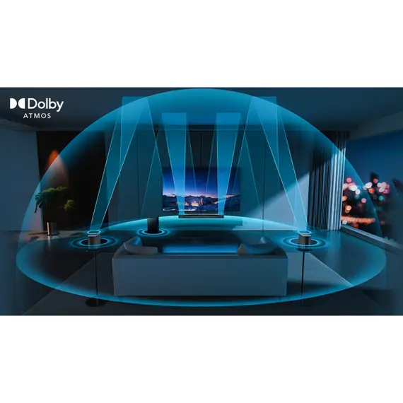 სახლის კინოთეატრი TCL Q85H Q Class, 860W, USB, HDMI, Bluetooth, Soundbar, Black , 6 image - Primestore.ge