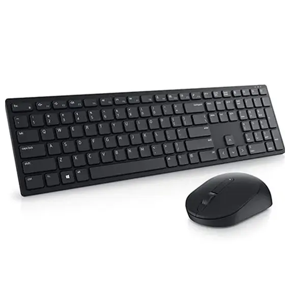 კლავიატურა და მაუსი DELL Pro Wireless Keyboard and Mouse - KM5221W - Russian (QWERTY) - Black , 2 image - Primestore.ge