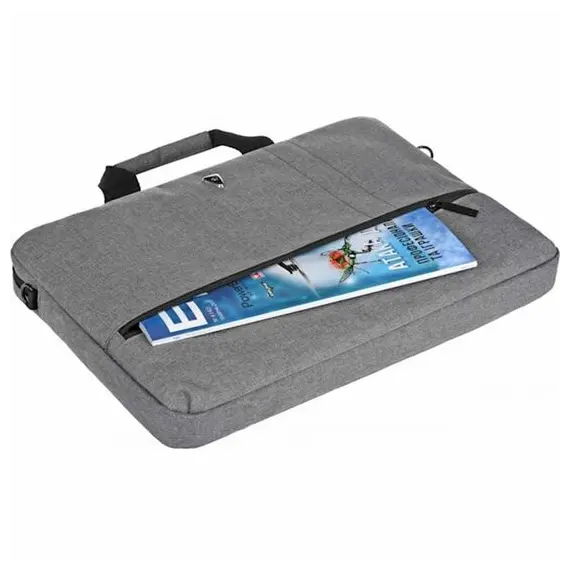 ნოუთბუქის ჩანთა 2E Laptop Bag, Classic 16", grey , 3 image - Primestore.ge