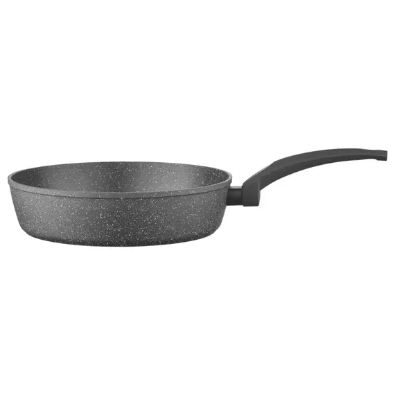 ტაფა Ardesto Deep Fry pan with lid Gemini Gourmet Viareggio, 26cm, aluminium, black , 2 image - Primestore.ge
