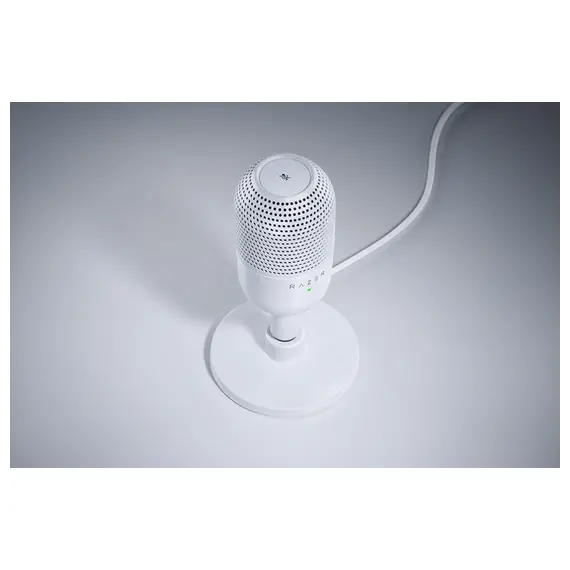 მიკროფონი Razer gaming microphone Seiren V3 Mini, Omni, USB-A, 1.2m, white , 3 image - Primestore.ge