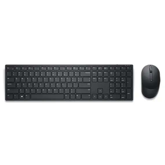 კლავიატურა და მაუსი DELL Pro Wireless Keyboard and Mouse - KM5221W - Russian (QWERTY) - Black  - Primestore.ge
