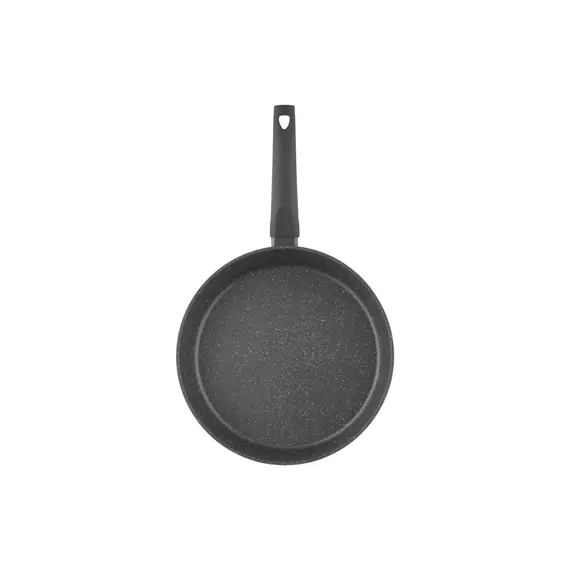 ტაფა Ardesto Deep Fry pan with lid Gemini Gourmet Viareggio, 28cm, aluminium, black , 3 image - Primestore.ge