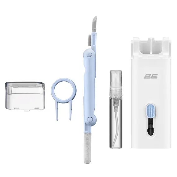 კლავიატურის საწმენდი 2E 2E-SK7IN1 CLEANING KIT 7IN1 WHITE/BLUE , 5 image - Primestore.ge