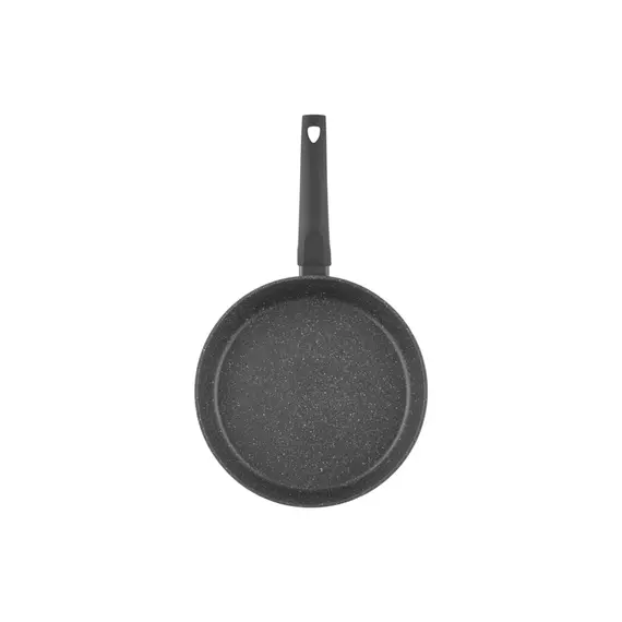 ტაფა Ardesto Deep Fry pan with lid Gemini Gourmet Viareggio, 26cm, aluminium, black , 6 image - Primestore.ge