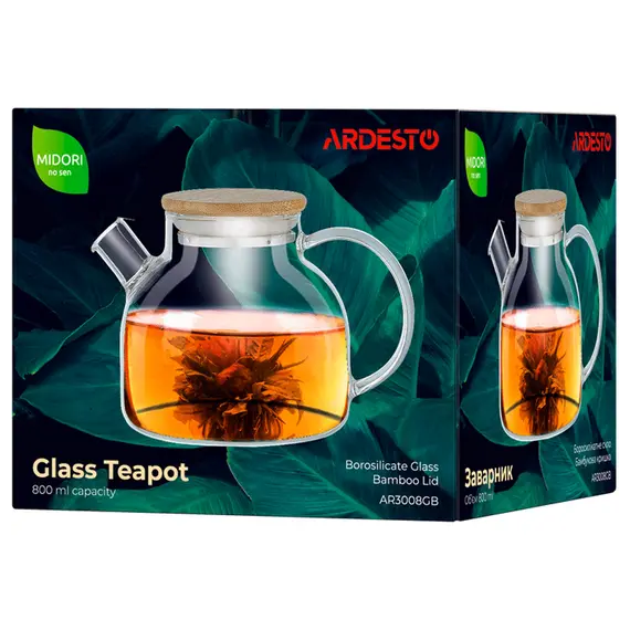 მინის ჩაიდანი ARDESTO AR3008GB , 3 image - Primestore.ge