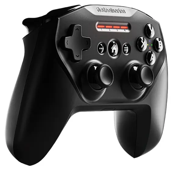 კონტროლერი SteelSeries Mobile Controller Nimbus + for IOS, Lightning, black  - Primestore.ge