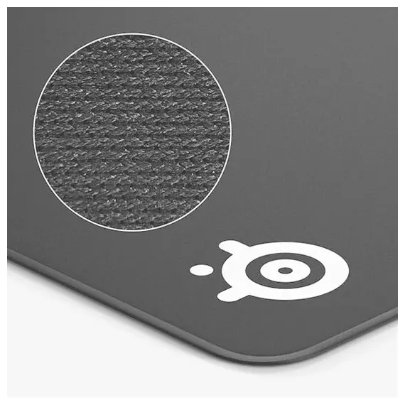 მაუსპადი STEELSERIES QCR LARGE GAMING BLACK , 2 image - Primestore.ge