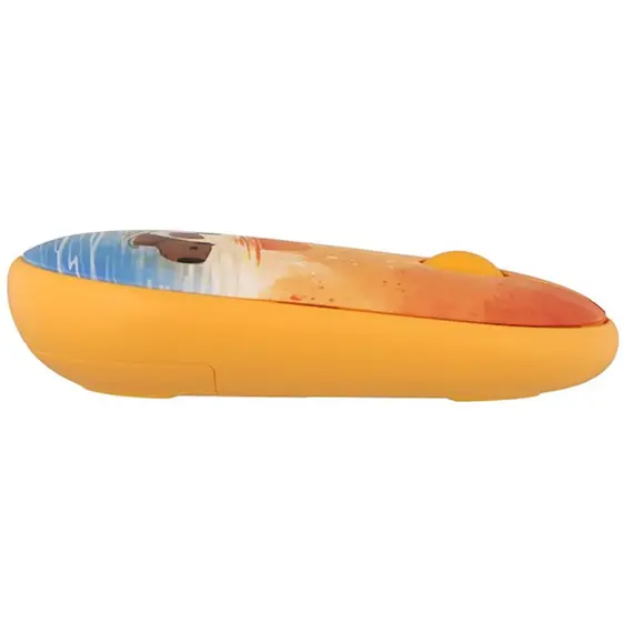 Mouse 2E MF300 CAPYBARA SUNSET Silent WL BT, Yellow, 4 image