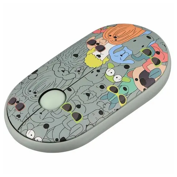 მაუსი 2E MF300 PETS DOGS Silent WL BT, Green , 2 image - Primestore.ge