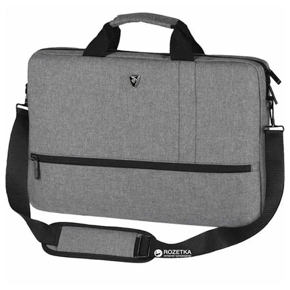 ნოუთბუქის ჩანთა 2E Laptop Bag, Classic 16", grey  - Primestore.ge