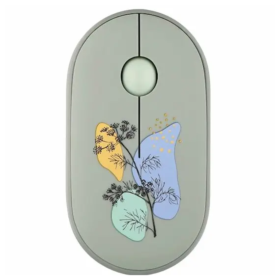 მაუსი 2E MF300 FLORA:DILL Silent WL BT, Green  - Primestore.ge