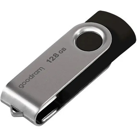 ფლეშ მეხსიერება Flash Goodram 128GB UTS3 BLACK USB 3.2 Gen 1 , 2 image - Primestore.ge