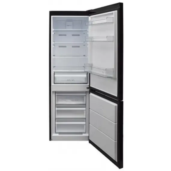 მაცივარი Sharp SJ-BG415D-BK2, 320L, A+, No Frost, Refrigerator, Black , 2 image - Primestore.ge