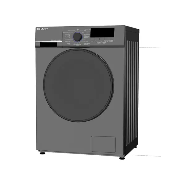 სარეცხი მანქანა SHARP ES-FS812DLZ-S (8KG, 1200RPM) , 2 image - Primestore.ge