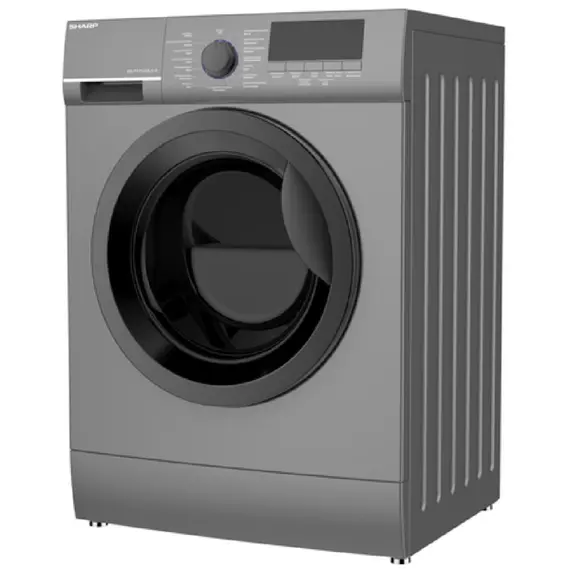 სარეცხი მანქანა Sharp ES-FE712DLZ-S, 7Kg, 1200Rpm, Washing Machine, Grey , 2 image - Primestore.ge