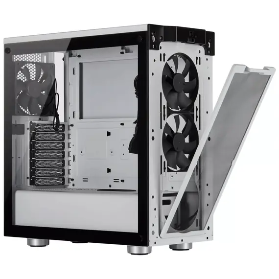 Computer Case Corsair 275R Gaming White CC-9011182-WW, 3 image