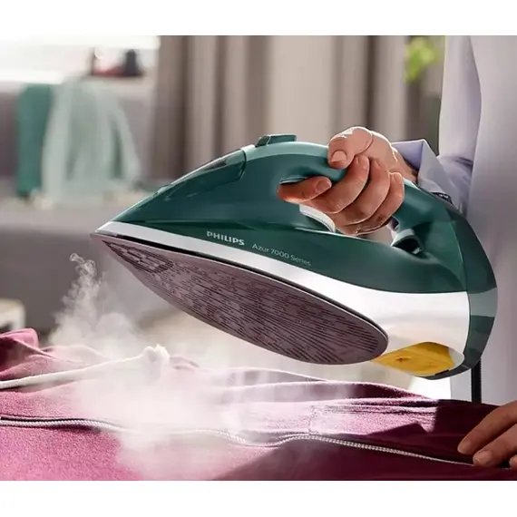 უთო Philips DST7031/70, 2800W, 300ML, Steam Iron, Green , 2 image - Primestore.ge