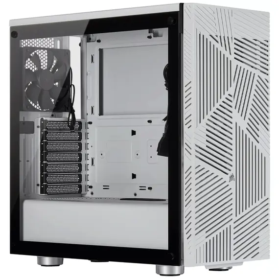 Computer Case Corsair 275R Gaming White CC-9011182-WW, 4 image
