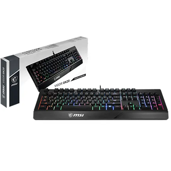 კლავიატურა MSI Keyboard VIGOR GK20 RU , 5 image - Primestore.ge