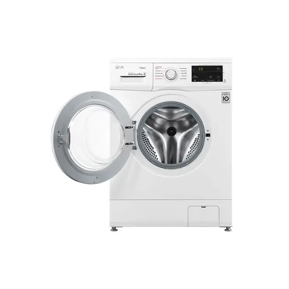 სარეცხი მანქანა LG F-2J3NYL3W (1200RPM, 6KG) , 2 image - Primestore.ge