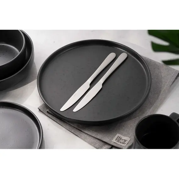 Ardesto Table knives set Black Mars Zenith, 2pcs, stainless steel , 5 image - Primestore.ge