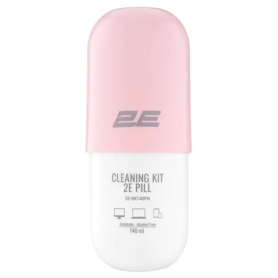 Cleaning kit 2E 2E-SK140PN FOR OFFICE EQUIPMENT WHITE-PINK