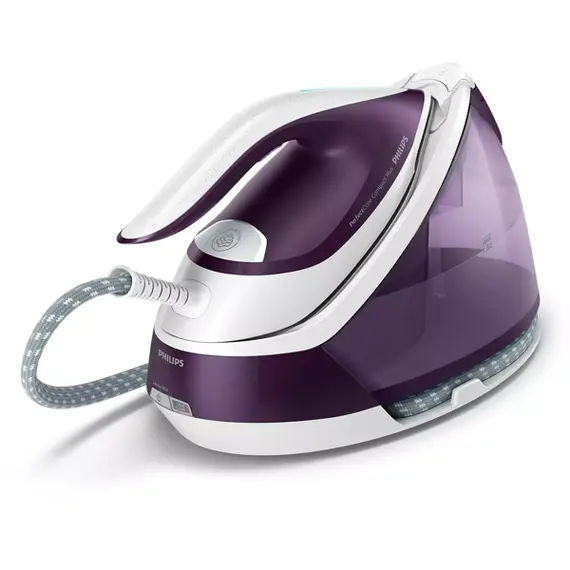ორთქლის უთო Philips GC7933/30, 2400W, 1500ML, Steam Iron, Purple Magic , 2 image - Primestore.ge