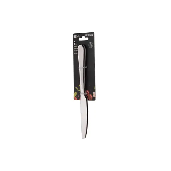 Ardesto Table knives set Black Mars Zenith, 2pcs, stainless steel , 4 image - Primestore.ge