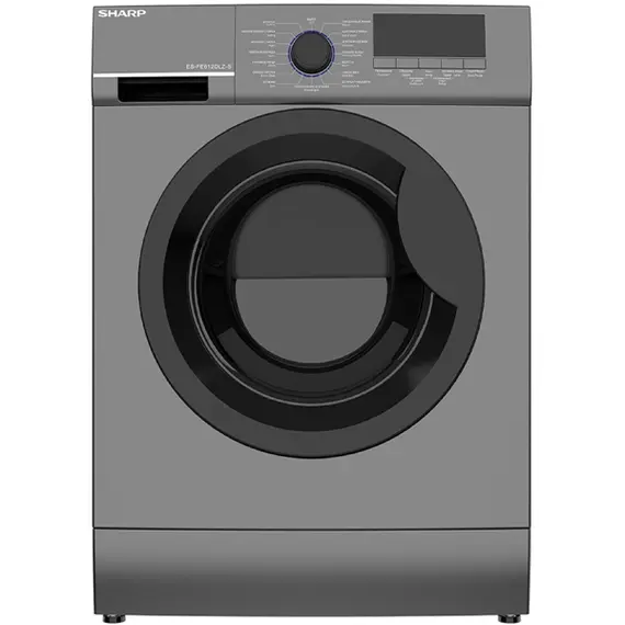 სარეცხი მანქანა Sharp ES-FE612DLZ-S, 6Kg, 1200Rpm, Washing Machine, Grey  - Primestore.ge