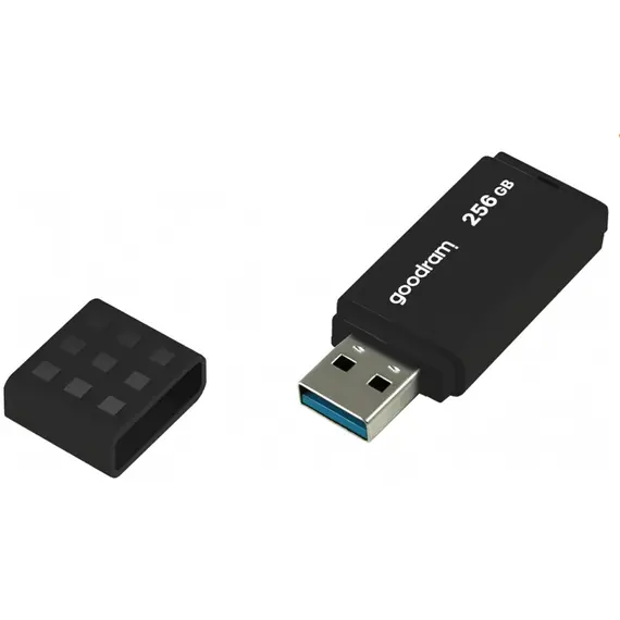 ფლეშ მეხსიერება Flash Goodram 256GB UME3 BLACK USB 3.2 Gen 1 , 2 image - Primestore.ge