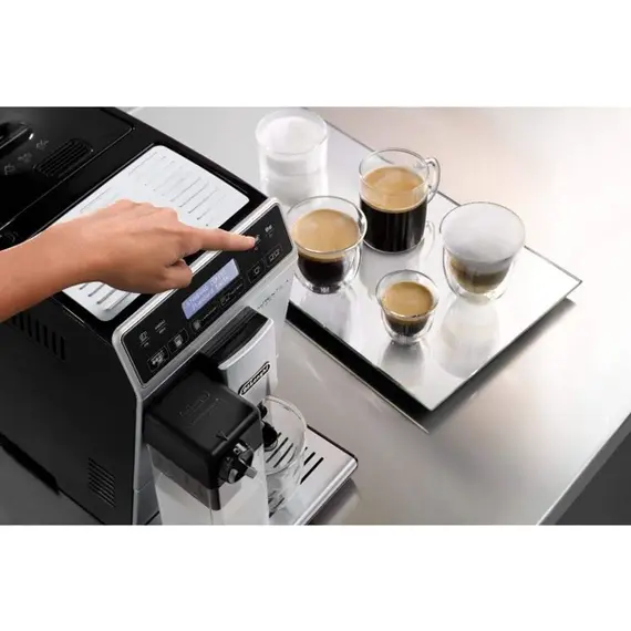 Coffee machine Delonghi ETAM29.660.SB Autentica, 1450W, 1.5L, Coffee Machine, Black/Silver, 4 image