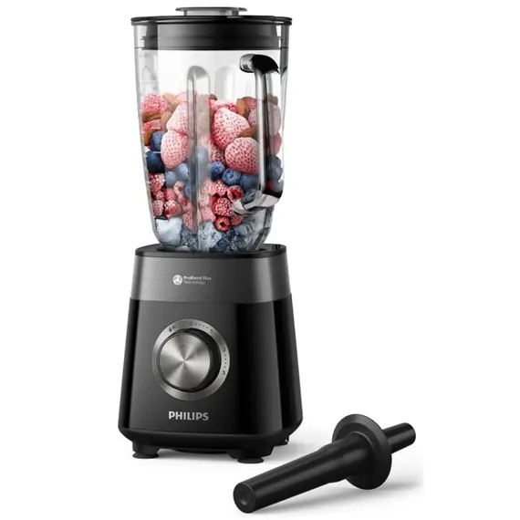 Blender Philips HR3030/00, 1200W, 1.5L, Blender, Black, 2 image