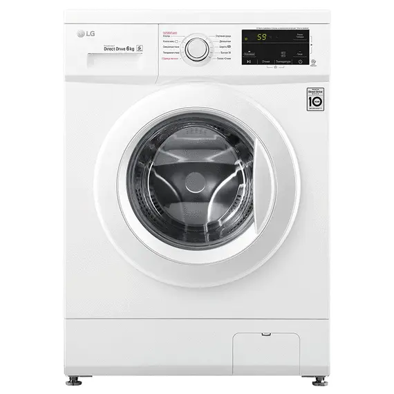 სარეცხი მანქანა LG F-2J3NYL3W (1200RPM, 6KG)  - Primestore.ge
