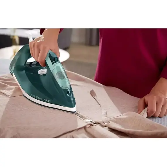 უთო Philips DST7031/70, 2800W, 300ML, Steam Iron, Green , 3 image - Primestore.ge