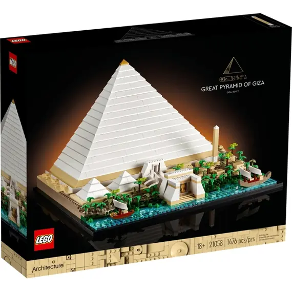 ლეგო LEGO Architecture Great Pyramid of Giza - Primestore.ge